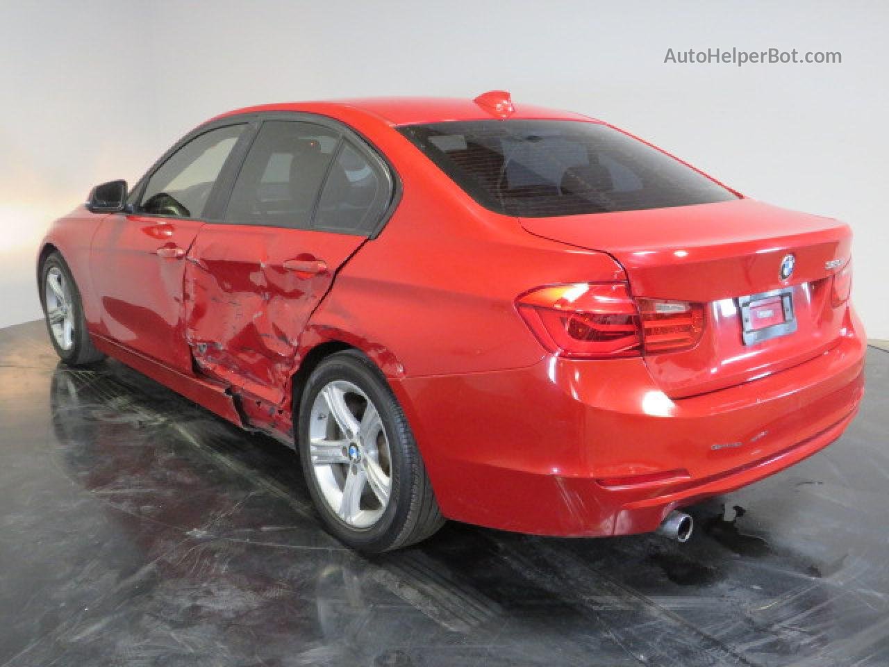 2013 Bmw 320 I Red vin: WBA3B1C58DF461693