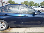 2014 Bmw 320i Dark Blue vin: WBA3B1C58EP680469