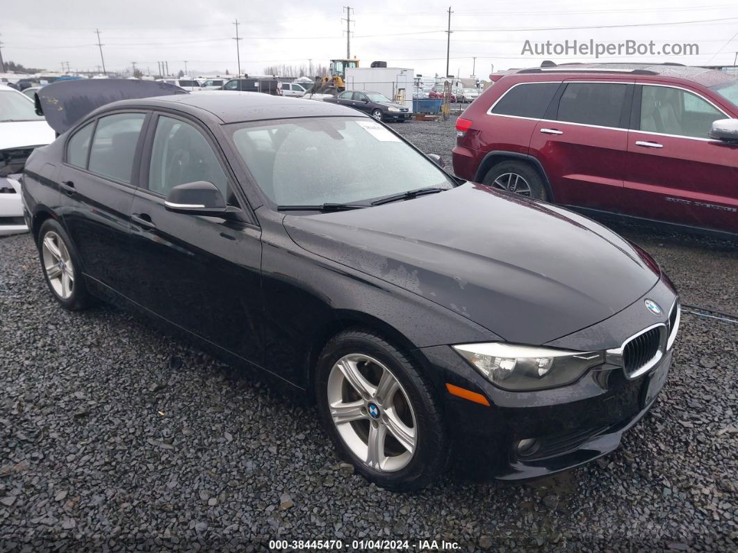 2015 Bmw 320i Black vin: WBA3B1C58FK139758