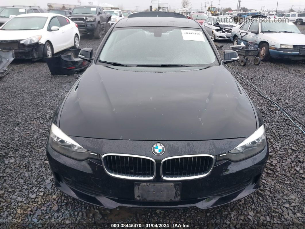 2015 Bmw 320i Black vin: WBA3B1C58FK139758