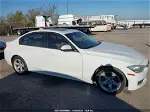 2015 Bmw 320i   White vin: WBA3B1C58FK141347