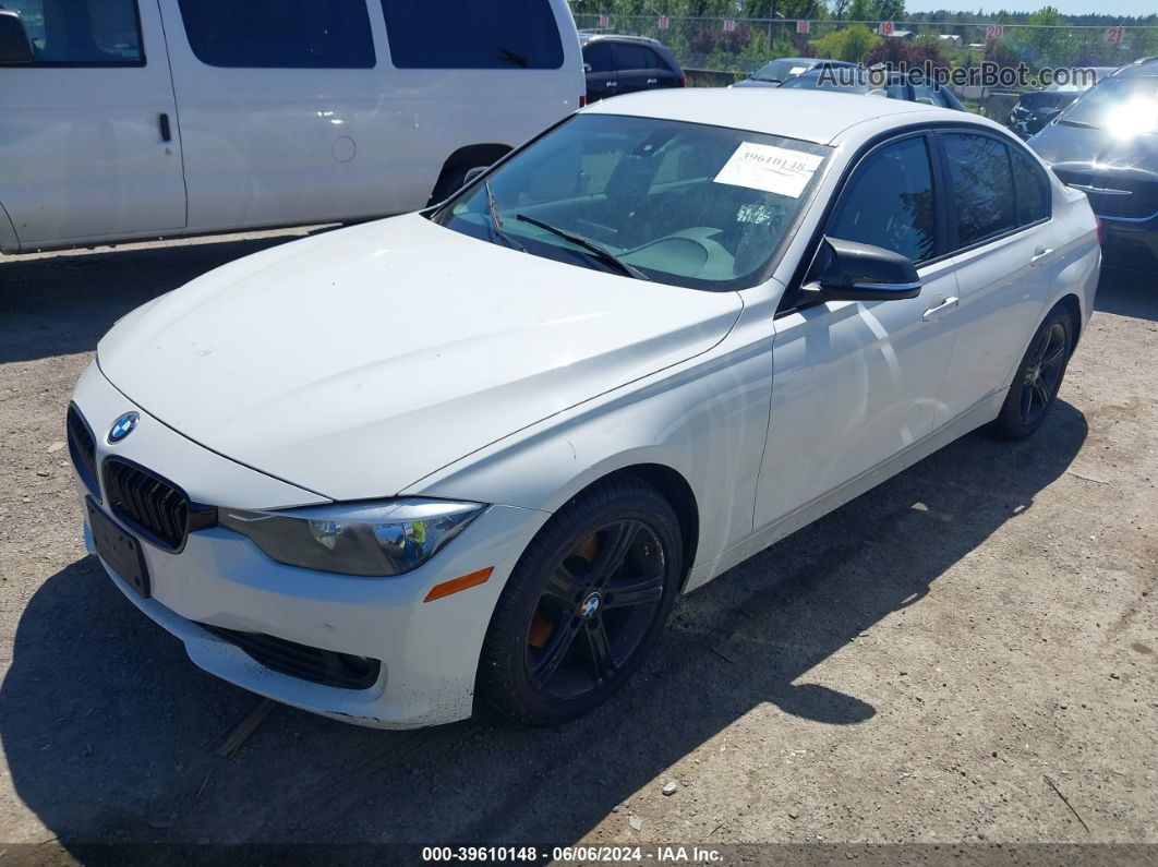 2013 Bmw 320i   White vin: WBA3B1C59DK128586