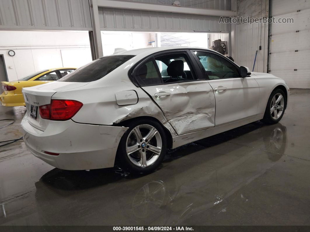 2013 Bmw 320i   White vin: WBA3B1C59DK130533