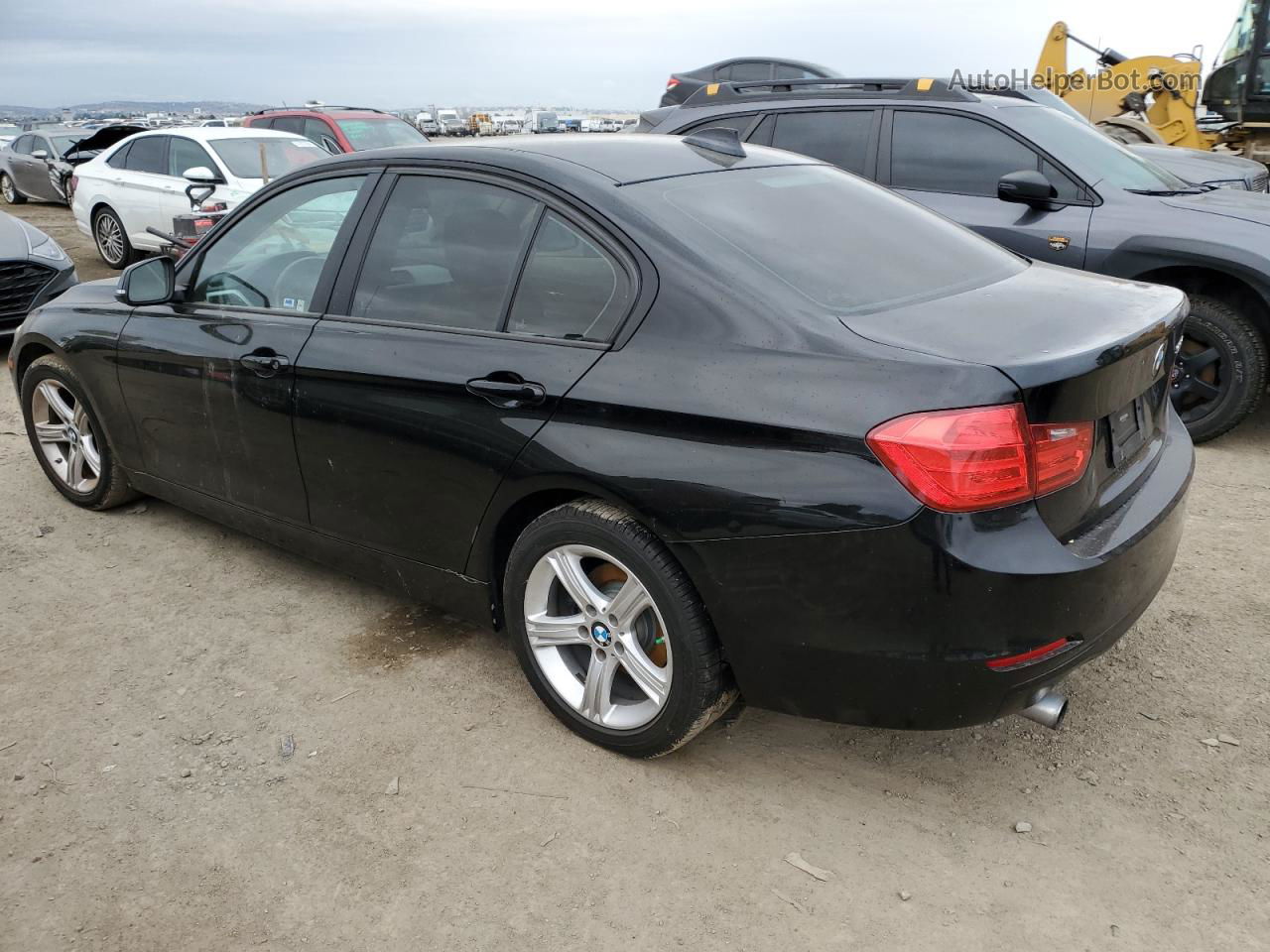 2015 Bmw 320 I Black vin: WBA3B1C59FK135914