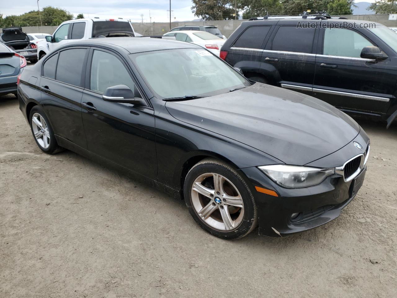 2015 Bmw 320 I Black vin: WBA3B1C59FK135914