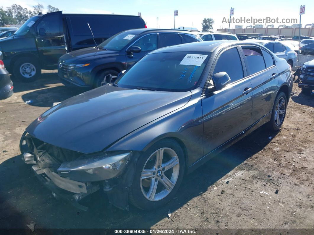 2014 Bmw 320i   Gray vin: WBA3B1C5XEK134494