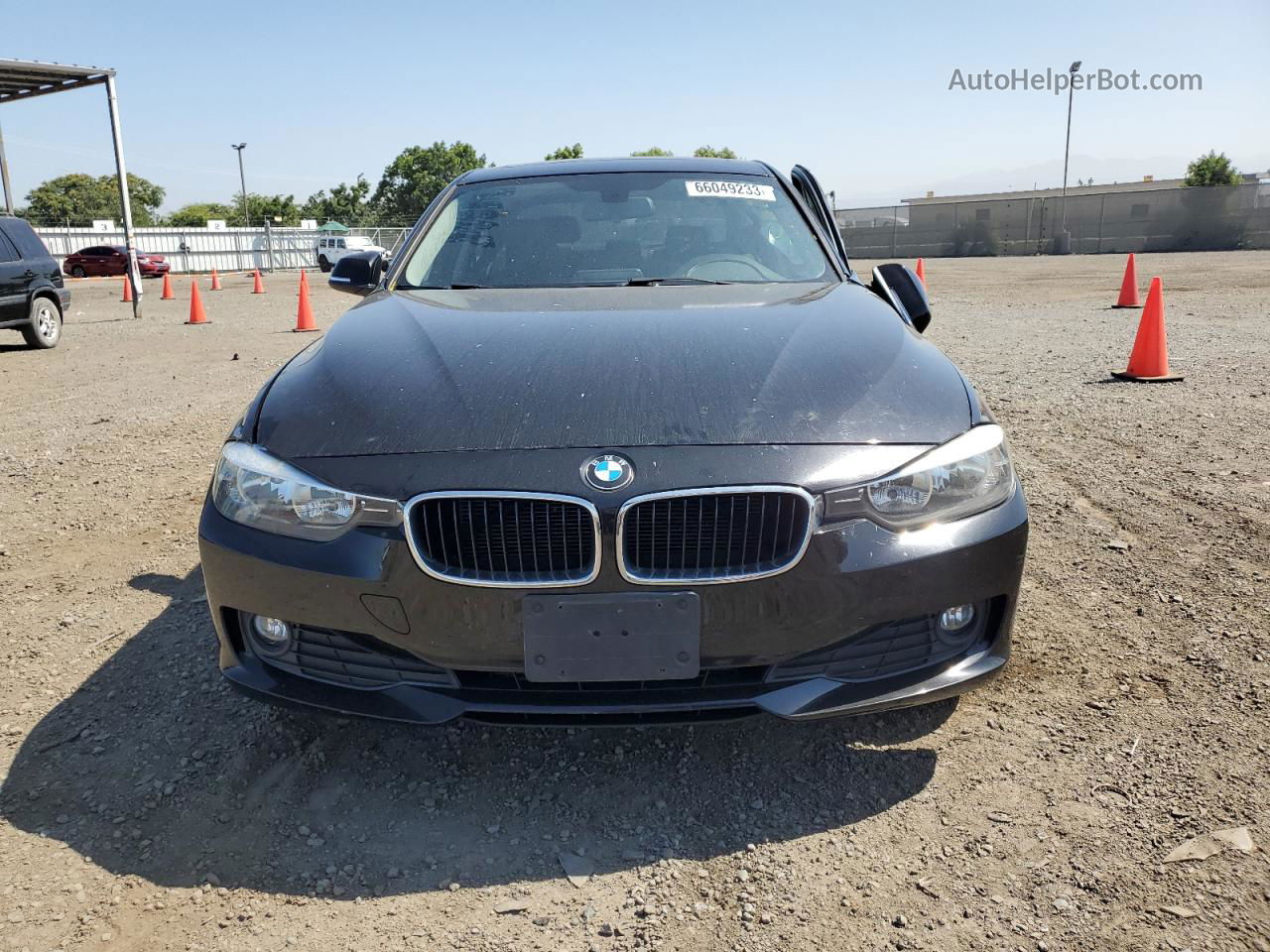 2014 Bmw 320 I Черный vin: WBA3B1C5XEP680666