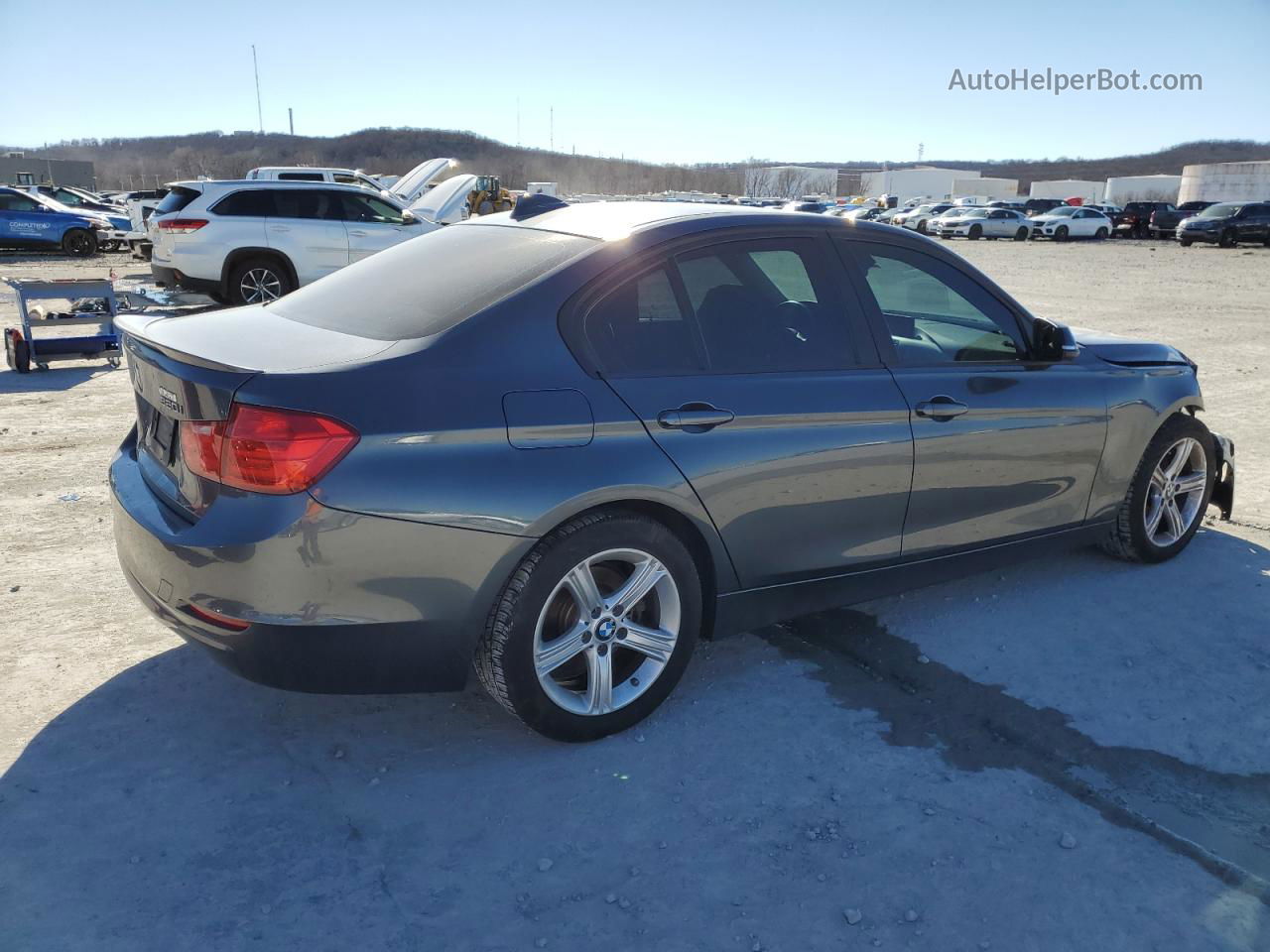 2014 Bmw 320 I Black vin: WBA3B1C5XEPV79451