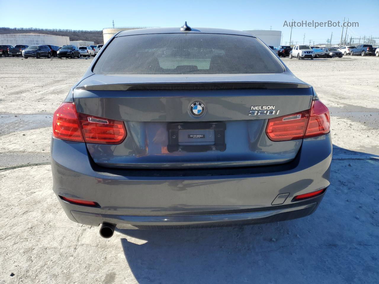 2014 Bmw 320 I Black vin: WBA3B1C5XEPV79451