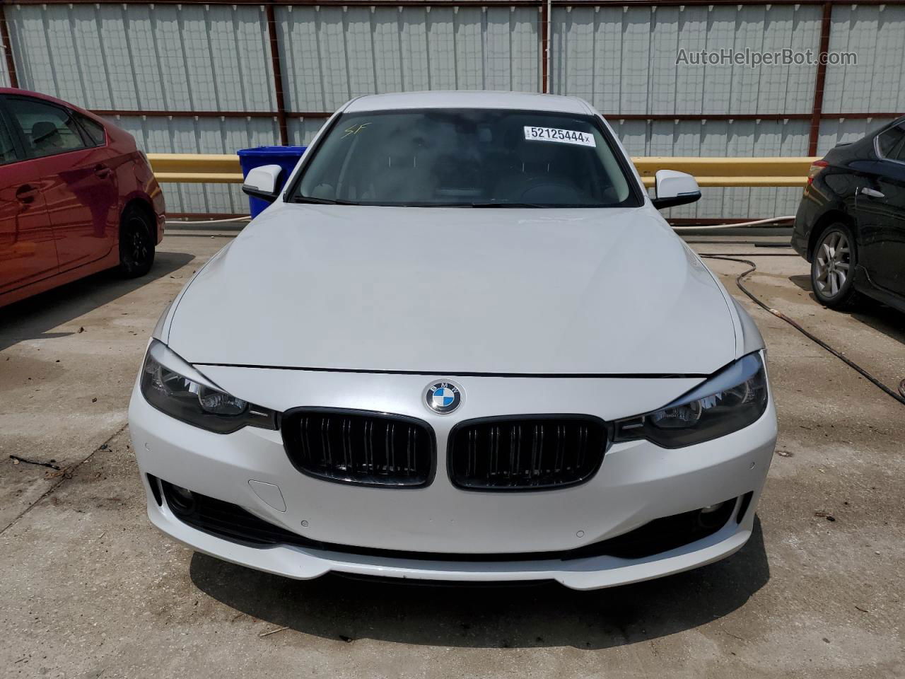 2015 Bmw 320 I White vin: WBA3B1C5XFK137008