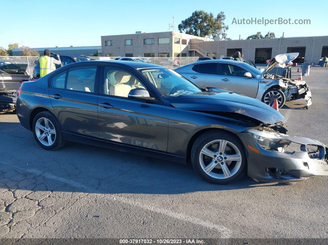 2015 Bmw 320i 320i Gray vin: WBA3B1C5XFP831541