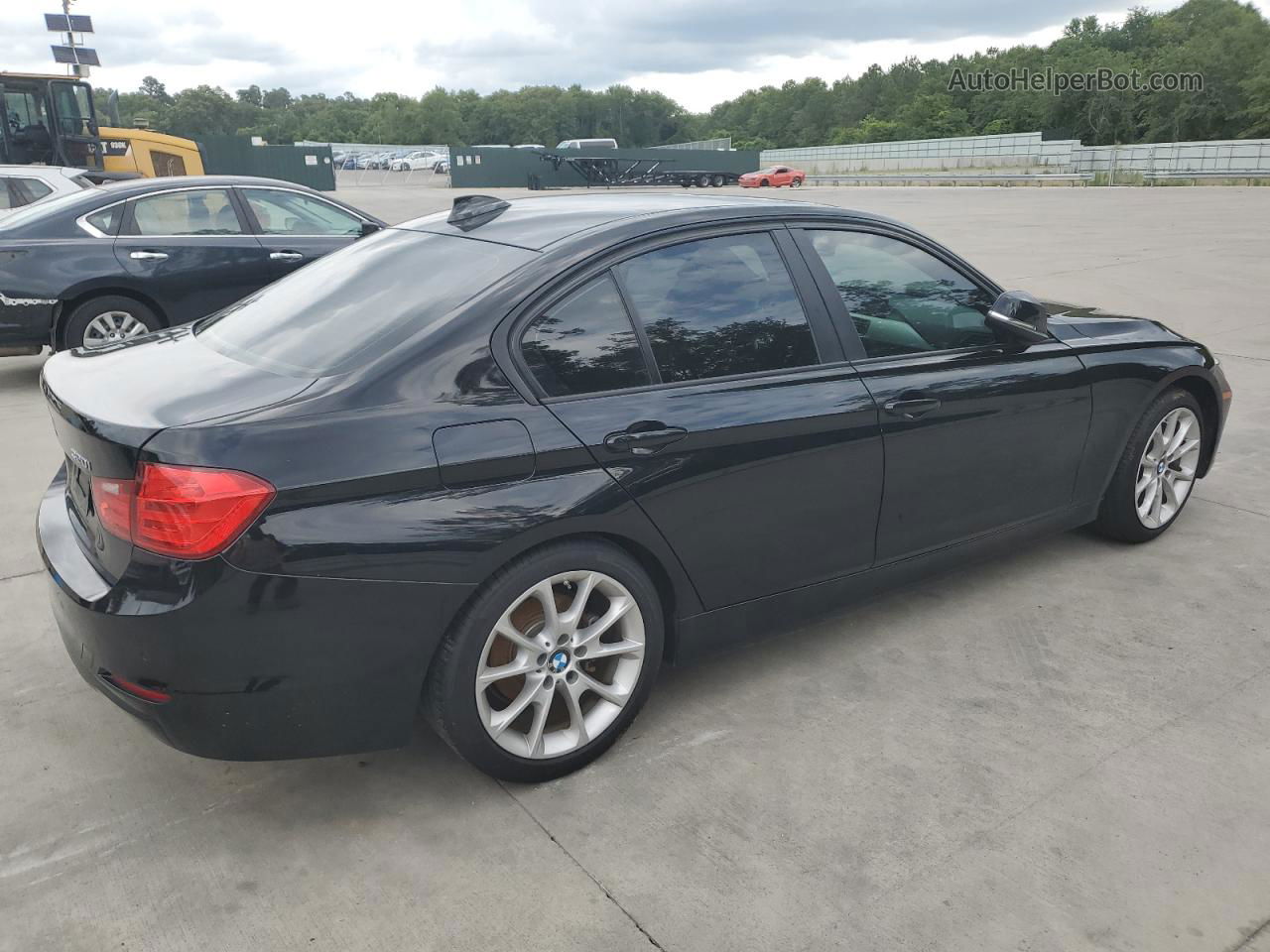 2014 Bmw 320 I Black vin: WBA3B1G51ENT01009