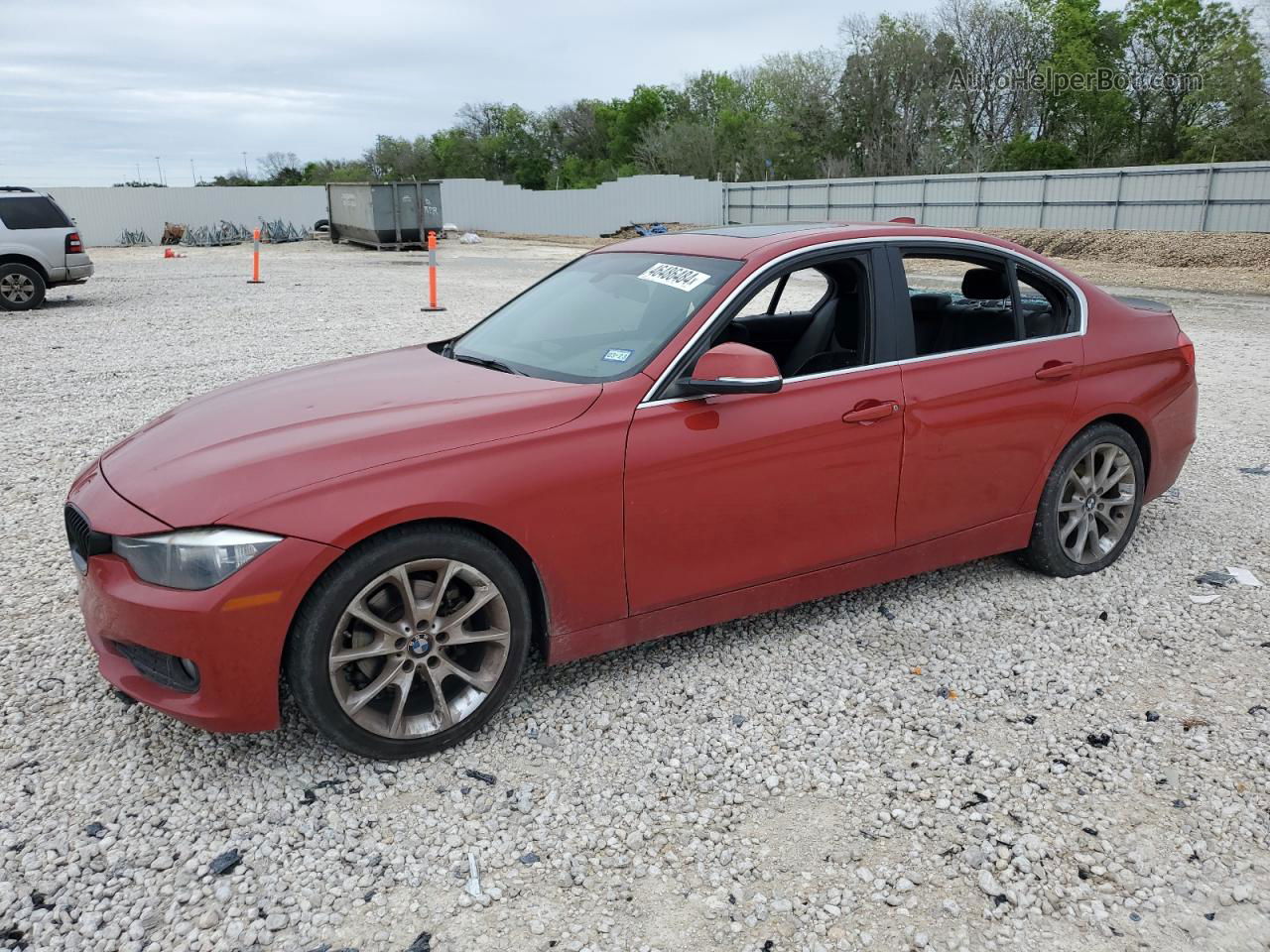 2015 Bmw 320 I Red vin: WBA3B1G51FNT04297