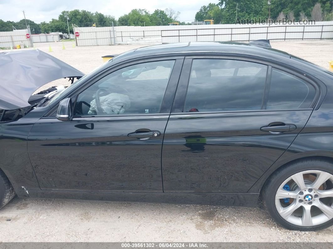 2015 Bmw 320i   Black vin: WBA3B1G51FNT07510