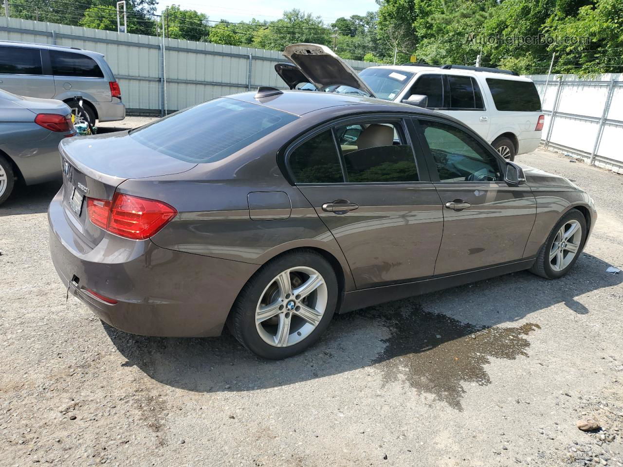 2015 Bmw 320 I Tan vin: WBA3B1G52FNT02476