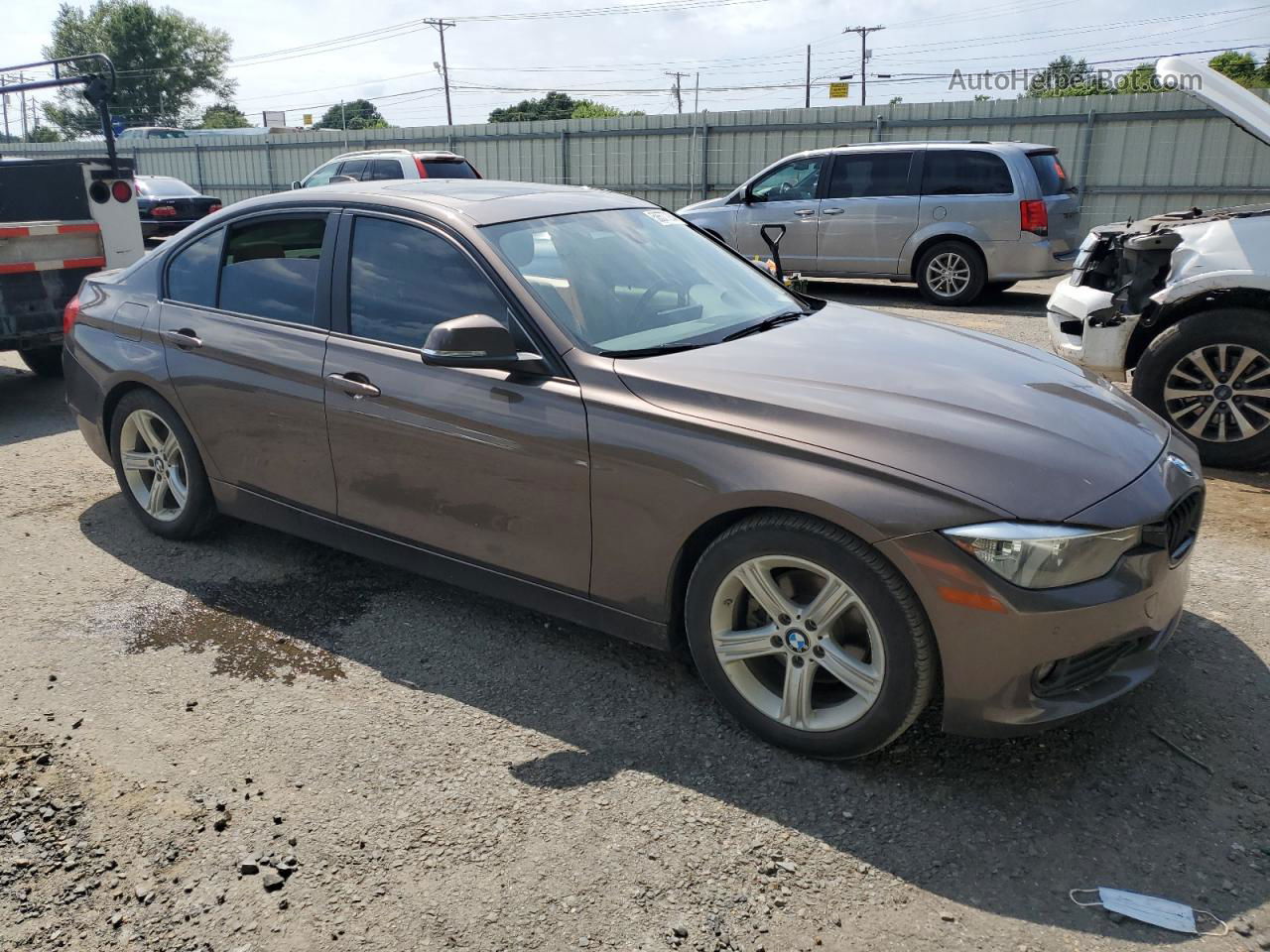 2015 Bmw 320 I Tan vin: WBA3B1G52FNT02476