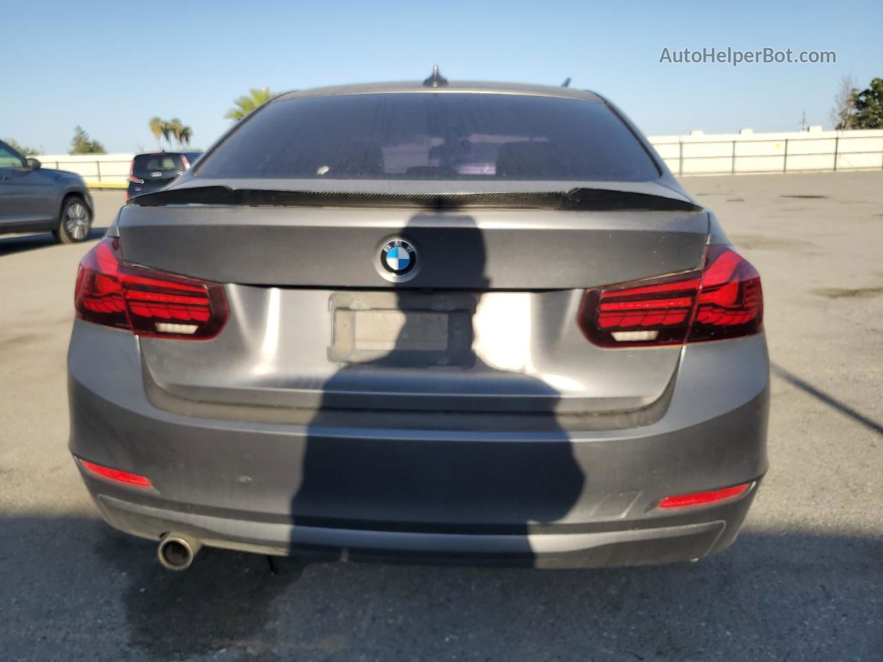 2014 Bmw 320 I Black vin: WBA3B1G53ENS79675