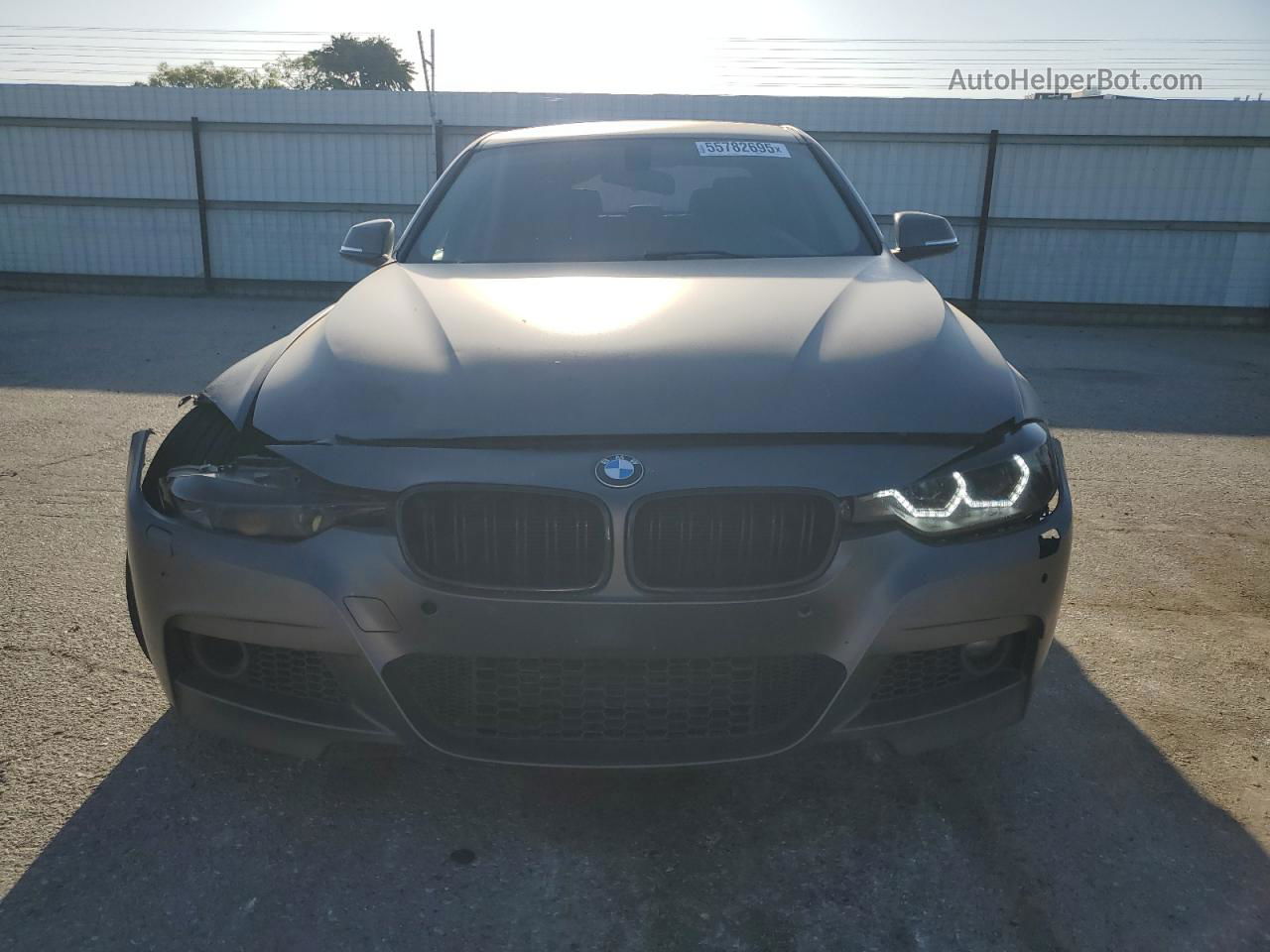 2014 Bmw 320 I Black vin: WBA3B1G53ENS79675