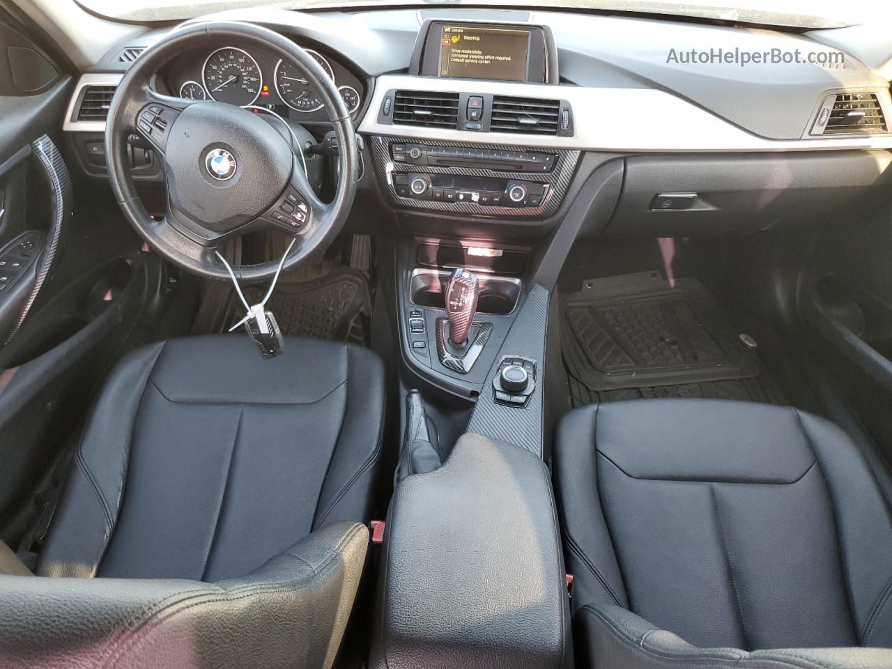 2014 Bmw 320 I Black vin: WBA3B1G53ENS79675