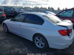 2015 Bmw 320i   White vin: WBA3B1G53FNT05810