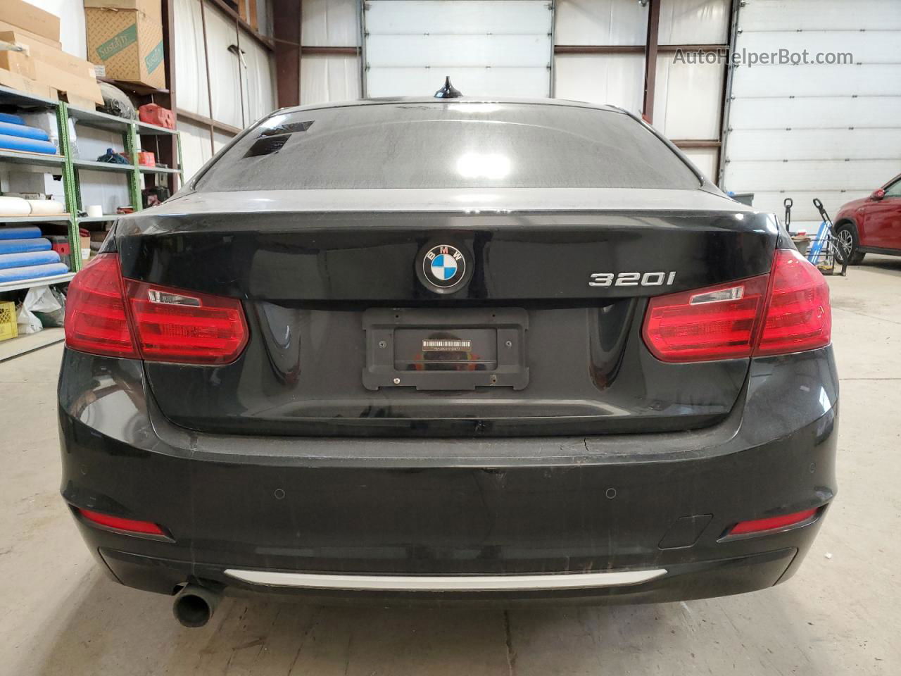 2014 Bmw 320 I Black vin: WBA3B1G54ENS80110