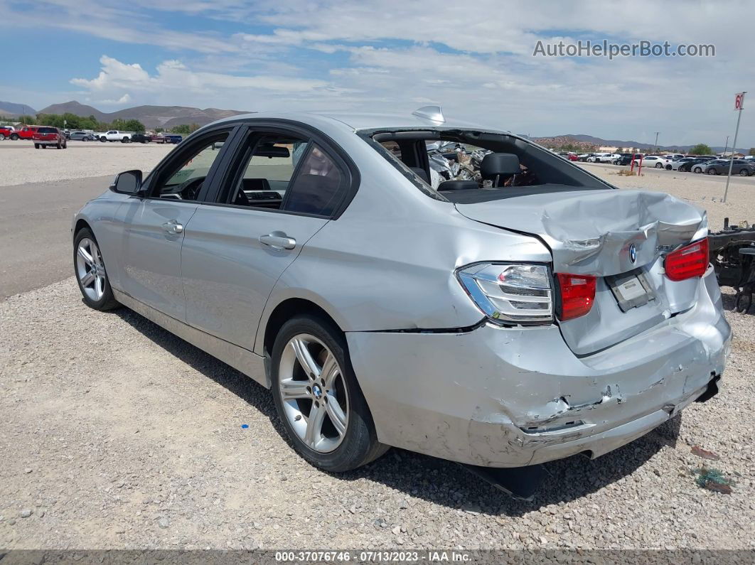 2014 Bmw 3 Series 320i Silver vin: WBA3B1G54ENT00758