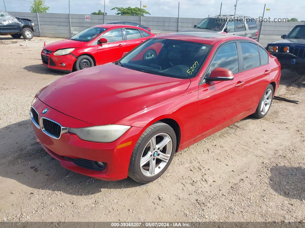 2014 Bmw 320i   Red vin: WBA3B1G55ENN90430