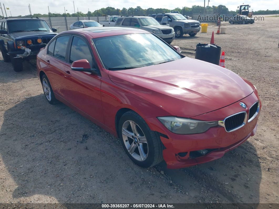 2014 Bmw 320i   Red vin: WBA3B1G55ENN90430