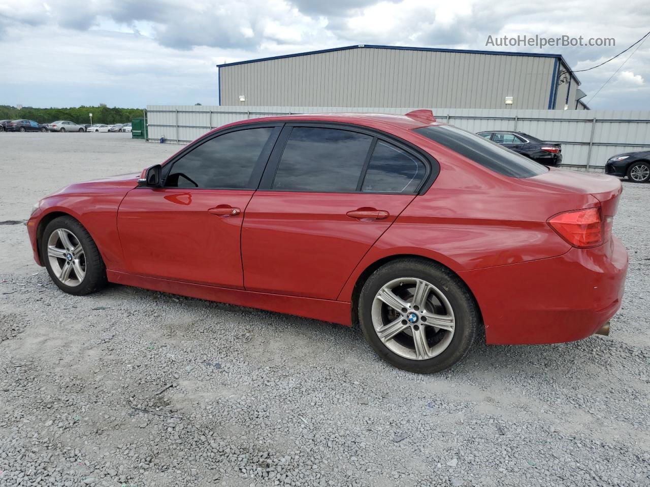 2014 Bmw 320 I Red vin: WBA3B1G55ENT00784