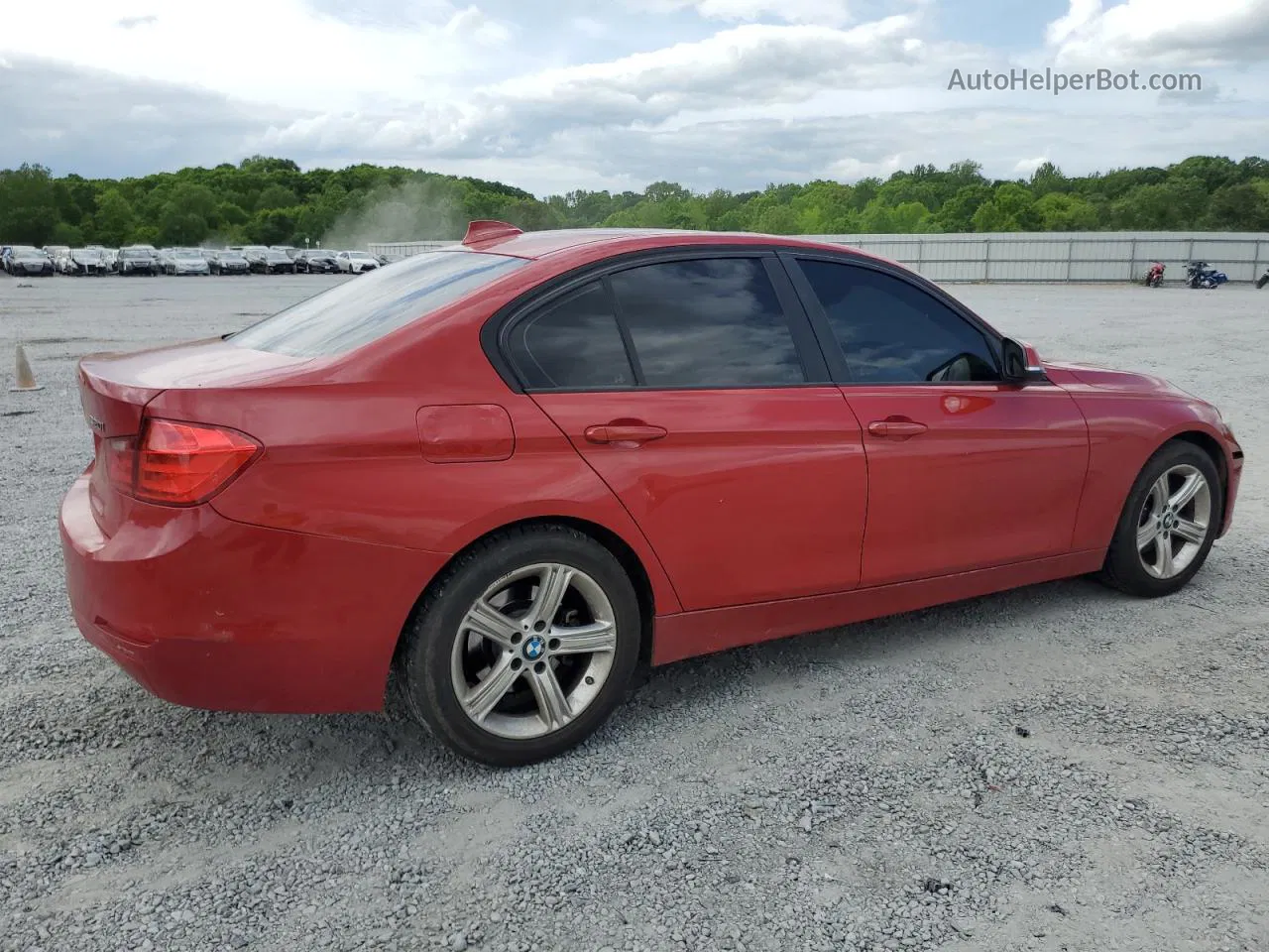 2014 Bmw 320 I Red vin: WBA3B1G55ENT00784