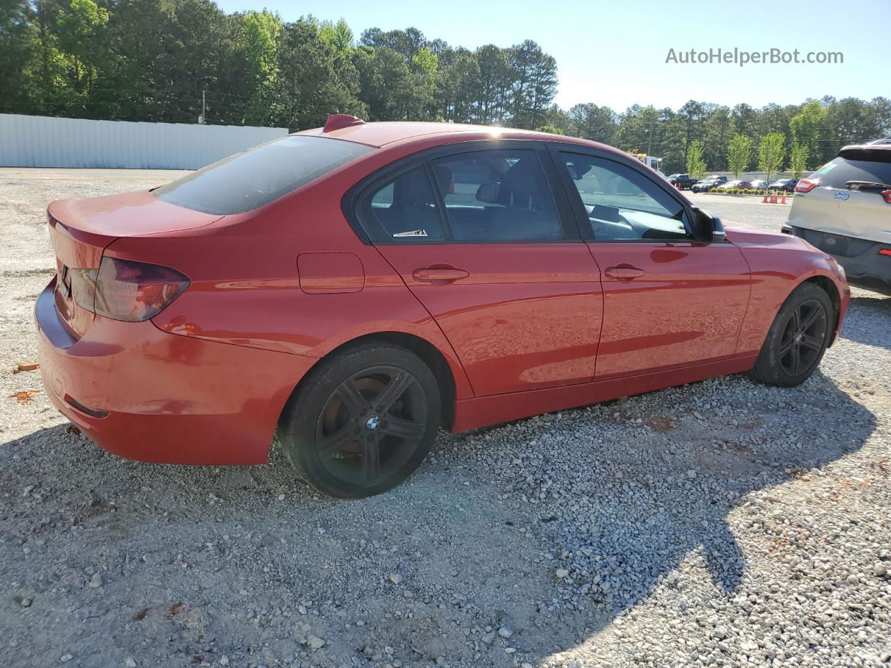 2015 Bmw 320 I Red vin: WBA3B1G55FNT05095