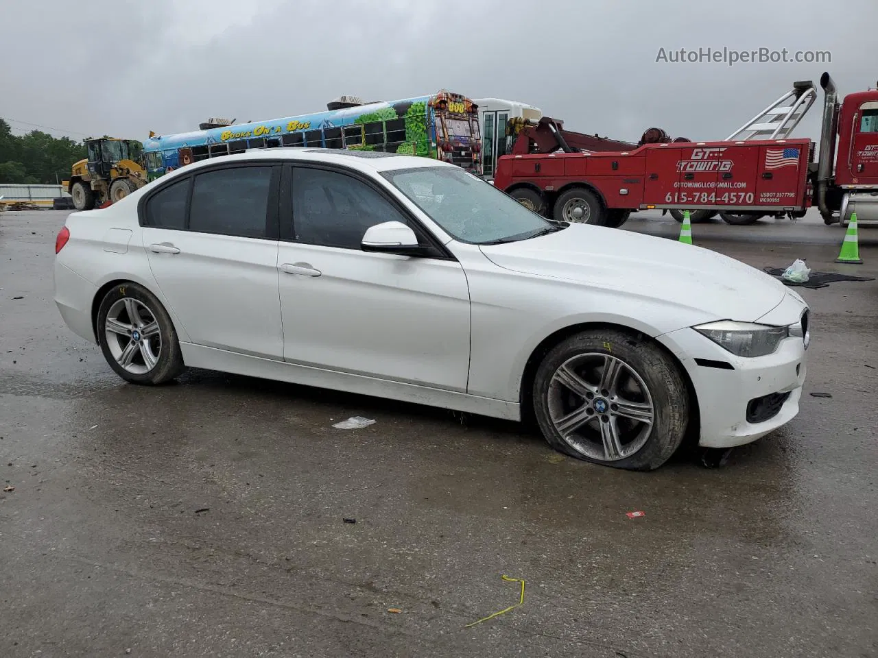 2014 Bmw 320 I Белый vin: WBA3B1G56ENS79184