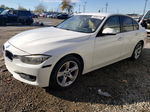 2015 Bmw 320 I White vin: WBA3B1G56FNT02268