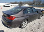 2015 Bmw 320 I Gray vin: WBA3B1G57FNT03512