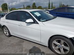 2015 Bmw 320i White vin: WBA3B1G57FNT05521