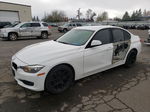 2014 Bmw 320 I White vin: WBA3B1G58ENS80241