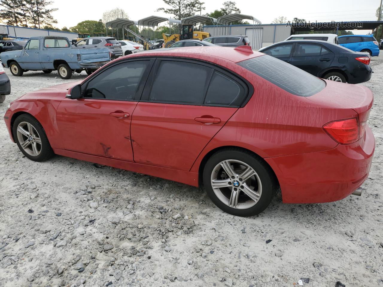 2015 Bmw 320 I Red vin: WBA3B1G58FNT03776