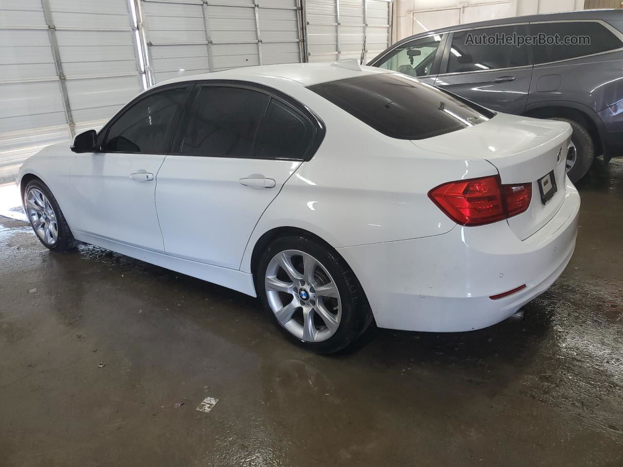 2015 Bmw 320 I White vin: WBA3B1G58FNT07861