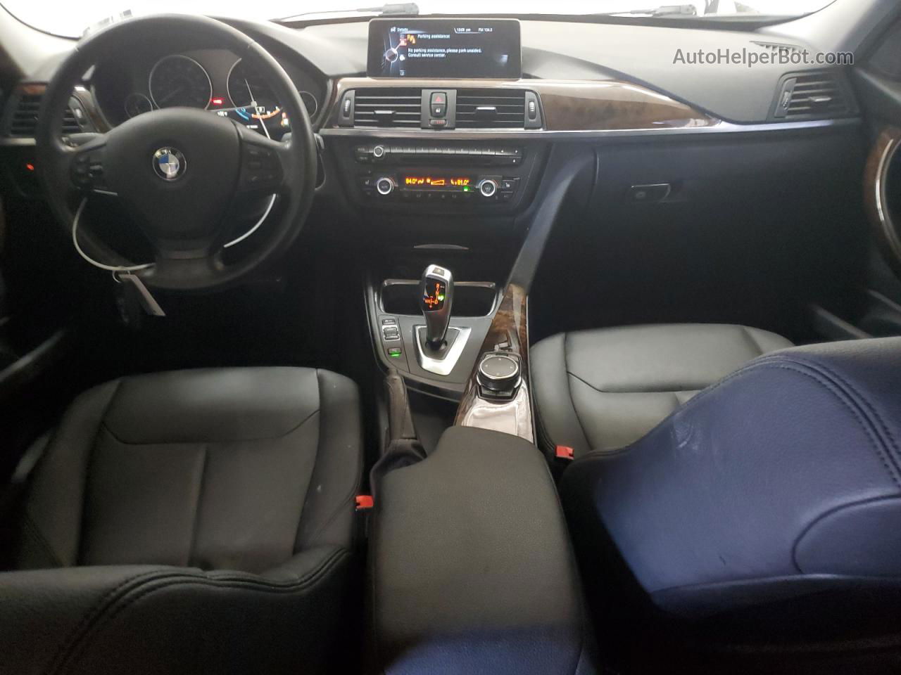 2015 Bmw 320 I Белый vin: WBA3B1G58FNT07861