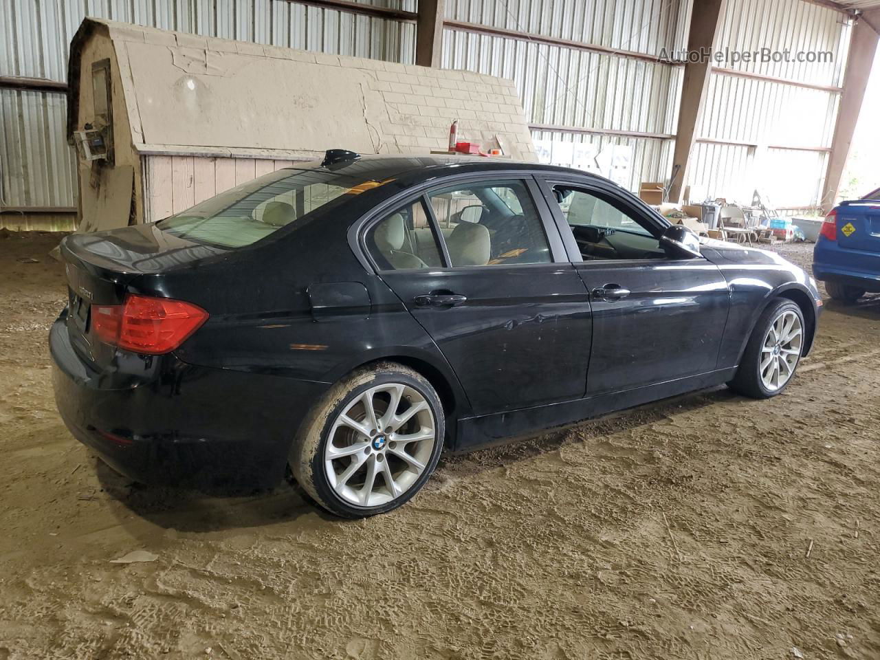 2014 Bmw 320 I Черный vin: WBA3B1G59ENT00285