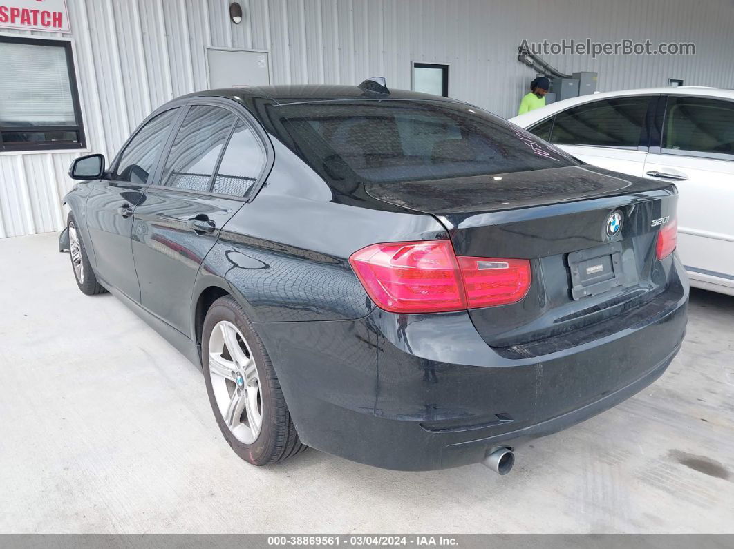 2014 Bmw 320i   Black vin: WBA3B1G5XENS79205