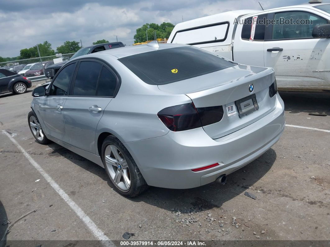 2015 Bmw 320i   Silver vin: WBA3B1G5XFNT01852