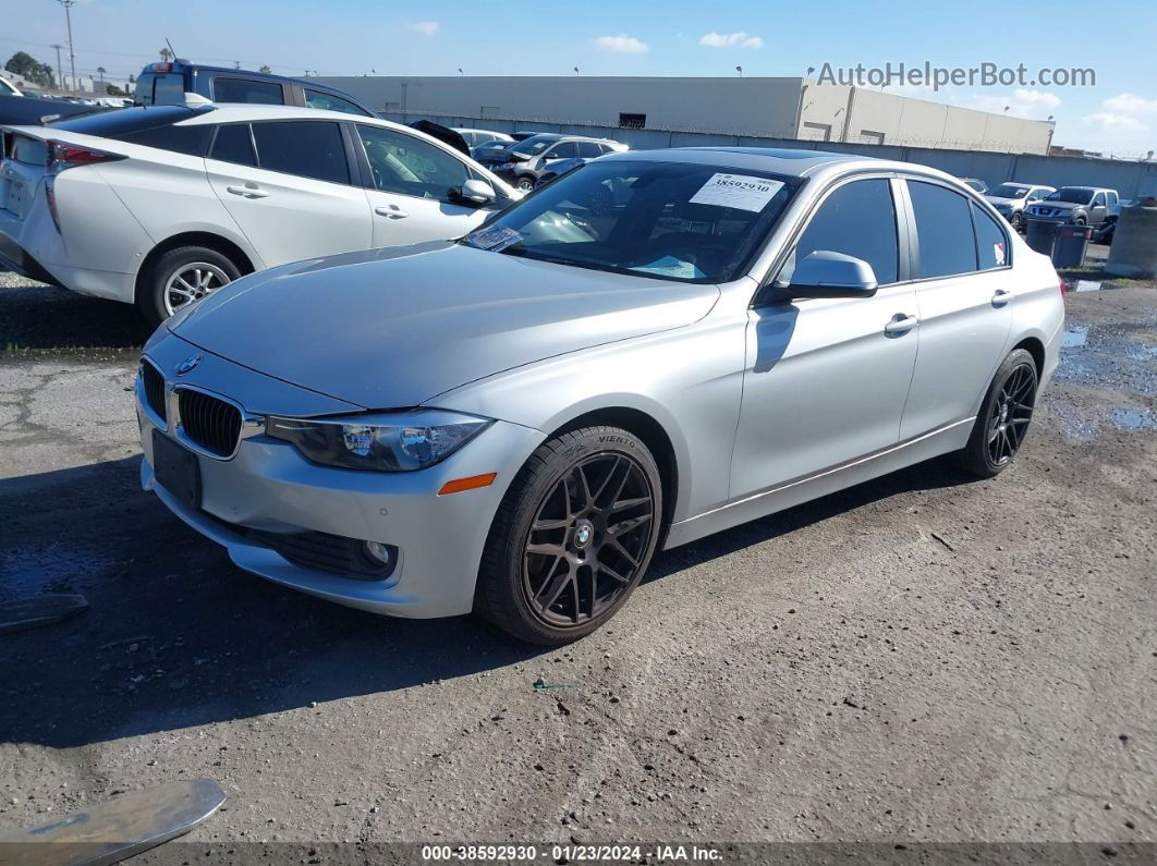 2015 Bmw 320i   Silver vin: WBA3B1G5XFNT03326