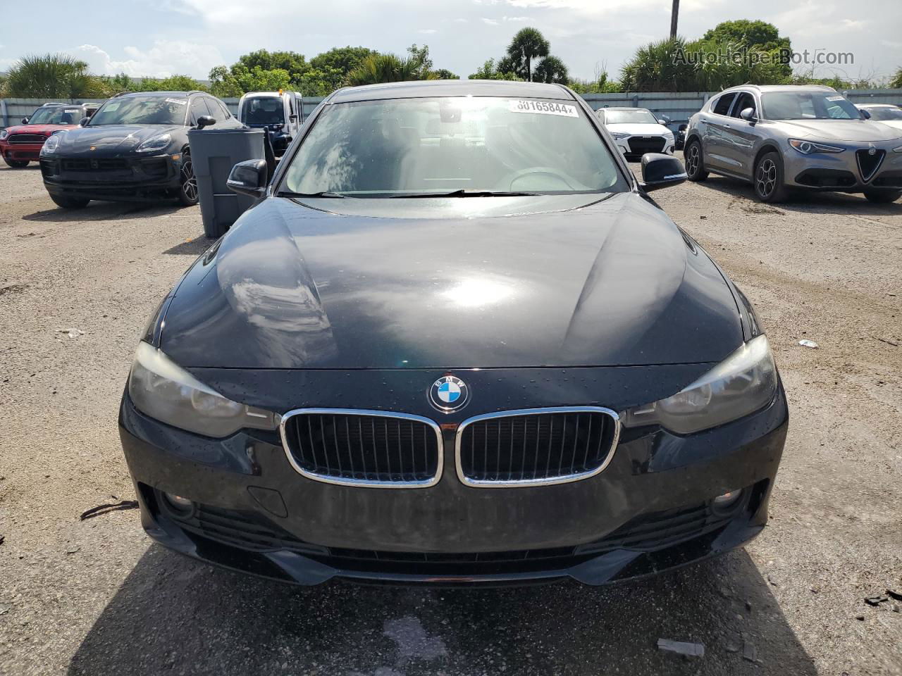 2015 Bmw 320 I Black vin: WBA3B1G5XFNT06906