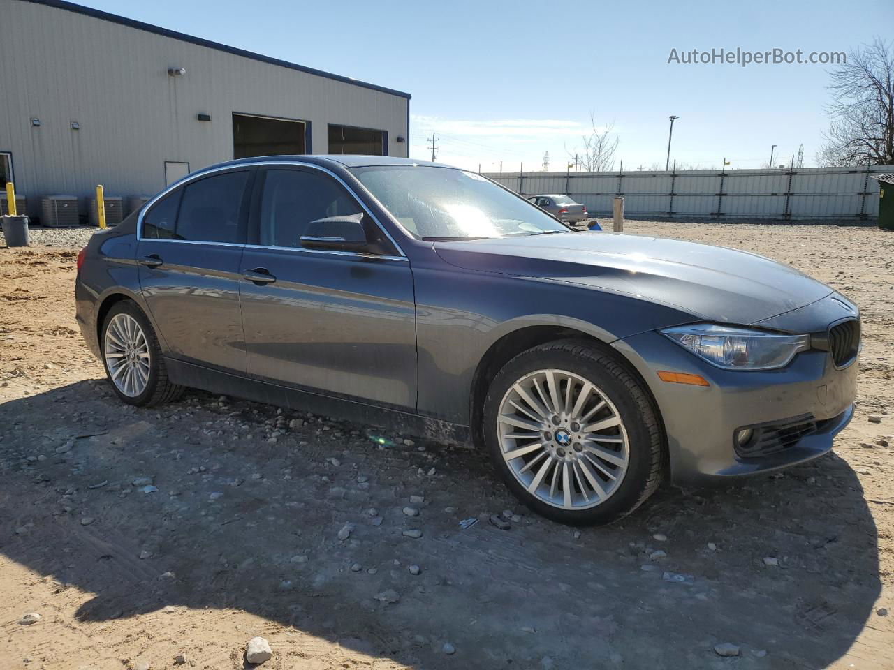 2013 Bmw 328 Xi Серый vin: WBA3B3C50DF544417