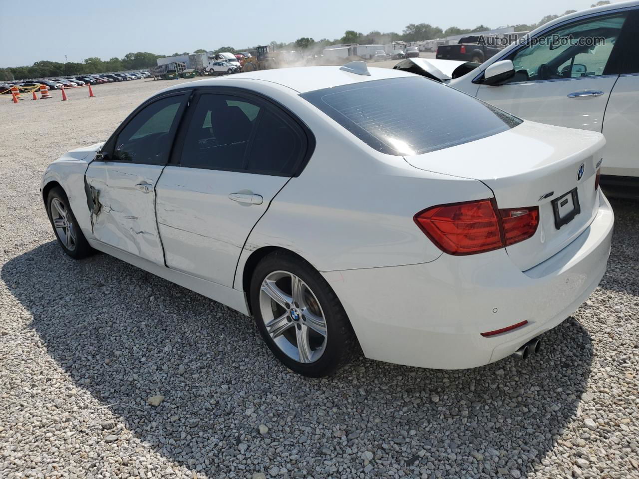 2014 Bmw 328 Xi White vin: WBA3B3C50EF545293