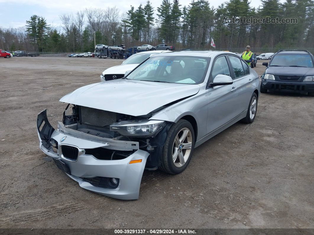 2013 Bmw 328i Xdrive Silver vin: WBA3B3C51DF532972