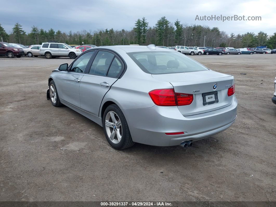 2013 Bmw 328i Xdrive Silver vin: WBA3B3C51DF532972