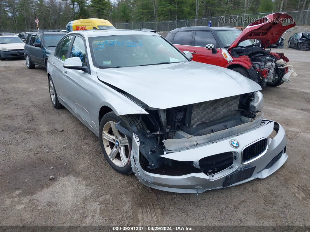 2013 Bmw 328i Xdrive Silver vin: WBA3B3C51DF532972