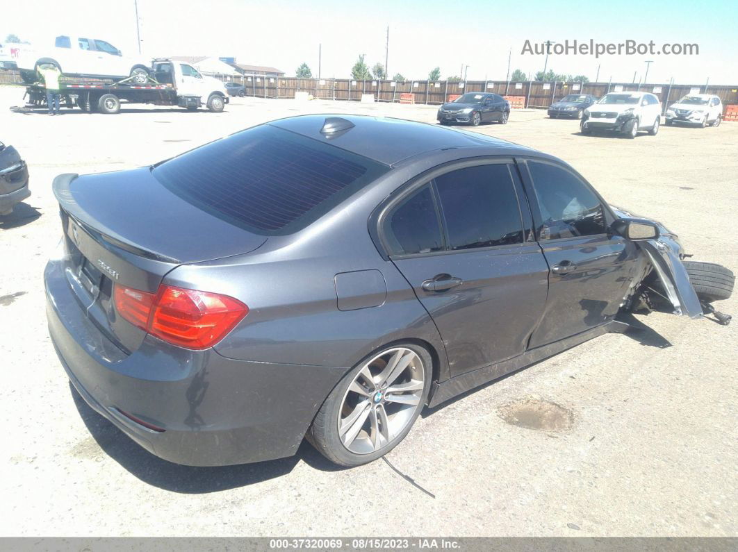 2013 Bmw 328i Xdrive Gray vin: WBA3B3C51DF535953